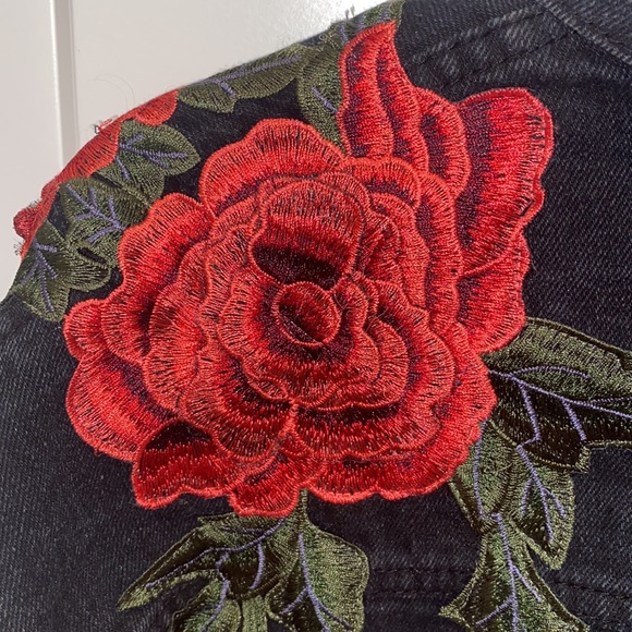 LF Carmar Embroidered Jean Jacket - Picture 7 of 10